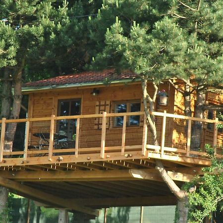 L'Etournelle - Cabane Perchee Chaussan Buitenkant foto